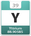 Yttrium Atomic Number