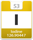 Iodine Atomic Number