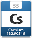 Caesium Atomic Number