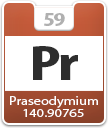 Praseodymium Atomic Number