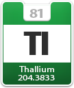 Thallium Atomic Number