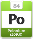 Polonium Atomic Number